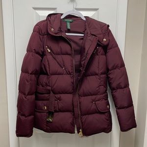 Ralph Lauren Puffer Jacket with Hood Small